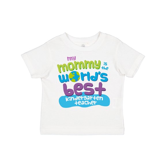 Inktastic Kindergarten Teacher Mom Boys or Girls Toddler T-Shirt