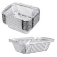 thumbnail image 4 of EASTIN 20 Packs Small Disposable Aluminum Container Pans Foil Trays With Lids For Baking  Cooking  5.9 Inches X 4.7 Inches, 4 of 5
