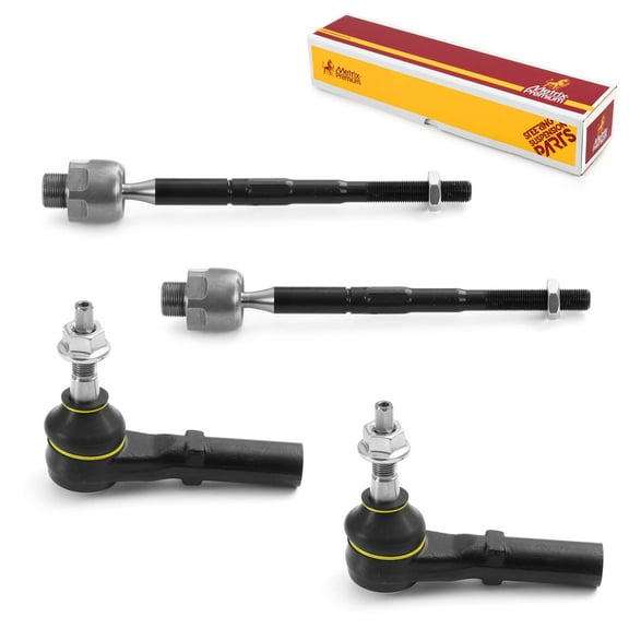Metrix Premium Chassis Parts - 4 PC Inner & Outer Tie Rod End Kit Fits 2007-2009 Chrysler Aspen, 2007-2009 Dodge Durango, 2004-2006 Dodge Durango, Replacement EV800398, ES800321