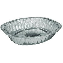 Handi Foil 272 oz Giant Rack Roaster Pan - Silver - Box of 100