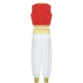 thumbnail image 2 of Hansber Garçons Super Bro Toad Uniforme Capitaine Gilet de Déguisement d'Halloween avec Pantalon Rouge 6, 2 of 7