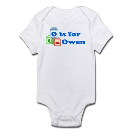 

CafePress - Baby Name Blocks - Owen Infant Bodysuit - Baby Light Bodysuit