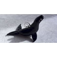 thumbnail image 1 of White Hanging Dolphin Glass Figurine, 1 of 1