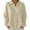 Khaki, variant on Women's Knit Top 1/4 Zip Pullover Textured Sweatshirt Long Sleeve Loose Fit Casual Tunic Tops
