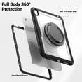 thumbnail image 5 of Dteck Case for iPad 10th Gen Case, Heavy Duty Shockproof Protective Case with Rotating Stand Handle Grip and Shoulder Strap for iPad 10th Gen 10.9" 2022,Clear, 5 of 8