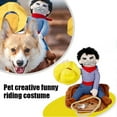 thumbnail image 2 of Dog Cowboy #SADDLE# Costume for Events - S, M, L & XL J3Y7, 2 of 7