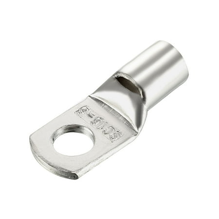 100Pcs SC16-6 Non-Insulated U-Type Copper Crimp Terminals 6mm2 Wire Connector