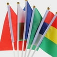thumbnail image 1 of Minkissy Event Organizers 200Pack Mini Flag Replacement Sticks Lightweight Handheld Flagpoles 15.0In, 1 of 8