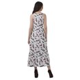 thumbnail image 4 of Moomaya Robe Imprimée Femme Fête Mariage Tenue de Soirée Col Halter Rayonne Robe Maxi, 4 of 4