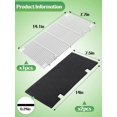 thumbnail image 2 of shiyou-RV AC Ducted Grille with 2 Filter Screens - RV A/C Replacement Air Filter Compatible with Dometic 3104928.019 Air Conditioner, 2 of 4