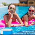 thumbnail image 5 of y Blue 1000pcs Blue Smart Technology High Quality 1000pcs Paper Wristbands Neon Wristbands Waterproof Wristbands for Events Lightweight Concert Wristbands Party Neon Color Sticky Wristbands, 5 of 5