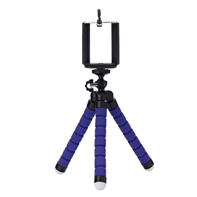 Mobile Phone Tripod Mini Flexible Sponge Octopus Shape Tripod Smartphone Camera Bendable Tripod
