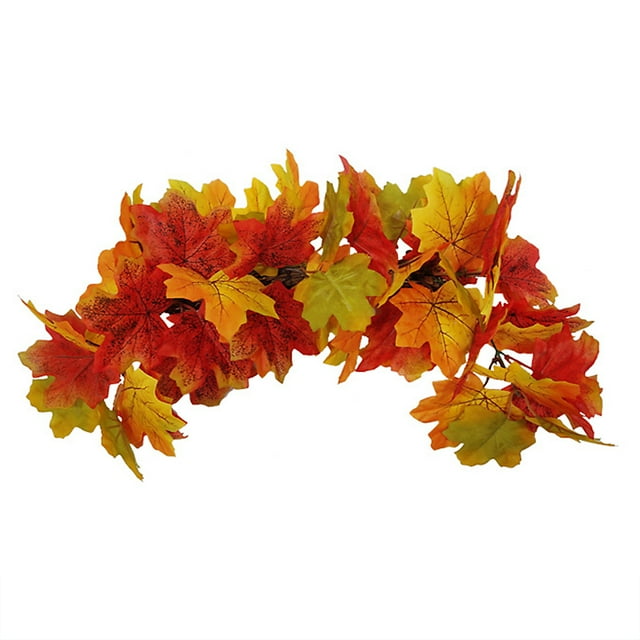 Wreath Wall Decor Halloween Autumn Leaves Decoration Fall Swag New Simulation Durable Fashion Home Indoor Maple Lintel
