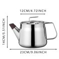 thumbnail image 3 of DJN Clearance Sale Oil Bottle Stainless Steel Large Capacity Oil Fryer Combo Oil Filter Pot T 304 Stainless Steel Large Capacity Versatile Oil Filter Tank Stainless Steel D One Size, 3 of 8