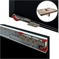 thumbnail image 1 of Milcasa Magic 2 (1100) - Floating Door System - Pro Grade Sliding Track Kit - Made in Italy - Patented Designs - Concealed Sliding Barn Door Style Track Hardware - Free Template Included., 1 of 4