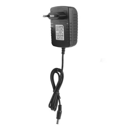 

NUOLUX AC 100-240V DC 6V 2A 5.5mm x 2.1mm Power Adapter Charger with EU-plug (Black)