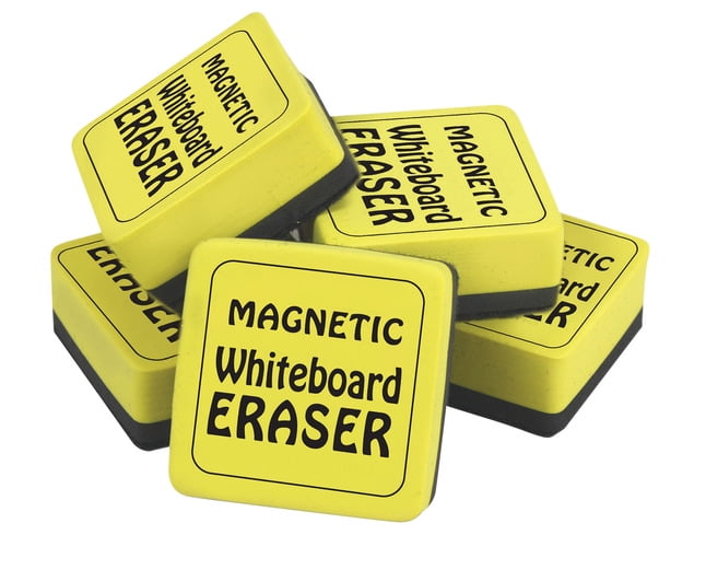 Pack of 2 Show-Me Mini Foam Dry Wipe Erasers Whiteboard Cleaner 