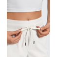 thumbnail image 5 of Pantalones Joggers CRZ YOGA para Mujer 27.5" Blanco Lechoso Ligero XL, 5 of 5