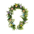 thumbnail image 2 of Easter Garland 2026 Spring Vine With Easter Eggs Flowers Berries For Mantle Arch Door Home Table Rustic Decor, 2 of 9