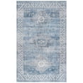 thumbnail image 2 of Safavieh Arizona 3'-0" X 5'-0" Polyester Power Loomed Rug In Blue / Light Blue, 2 of 12
