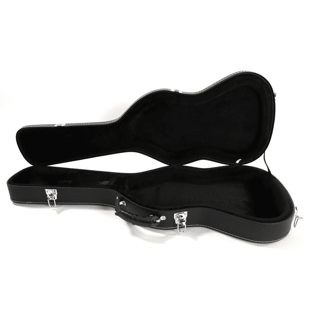 Tcbosik Electric Guitar Hard Case with Lock for Standard GST Style, Black