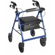 Complete Medical R728RD Rollator Aluminum With Fold-Up & Removeable Back Padded Seat