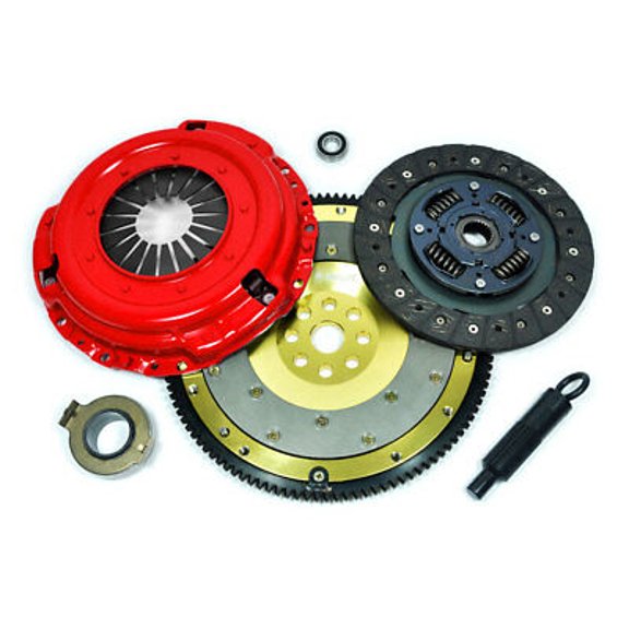 KUPP STAGE 1 CLUTCH KIT+ALUMINUM FLYWHEEL FITS 92-93 INTEGRA GSR B17 RS LS GS B18