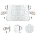 thumbnail image 1 of WEUVEB Cubierta Universal Plateada Para Parabrisas Con Solar Y Protección Contra Heladas, 1 of 6