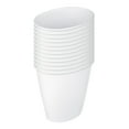 thumbnail image 1 of Sterilite Petite 1.5-Gallon Home Oval Vanity Trash Wastebasket, White (12 Pack), 1 of 6