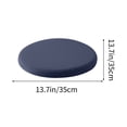 thumbnail image 2 of Darzheoy Memory Foam Seat Cushion Anti-Slip Soft Round Stool Cushion Chair Pad 14 Inch, 1Count, 2 of 6