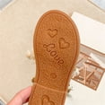 thumbnail image 5 of LNMQLPDBS Girls Sandals Vintage Bohemian Open Toe Shoes with Tassel Beaded Soft Sole Retro Roman Ethnic Style Beach Shoes Summer Casual Flats for Little Kids, 5 of 9