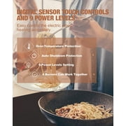 30 Induction Cooktop, 4 Burner Cooktop, 7000W, Boost Function, (No Plug)