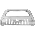 thumbnail image 2 of Black Horse Bull Bar Skid Plate Stainless Steel Compatible with 03-17 Ford Expedition|04-24 Ford F-150 (Excludes Heritage Edition and 10-14 SVT Raptor Model)|2003-2017 Lincoln Navigator-CBS-FOE2011SP, 2 of 4