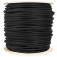 thumbnail image 1 of Golberg Unglazed Theater Cord in Black - Polyester & Cotton Utility Line Rope for Indoor and Outdoor Applications, 1 of 2