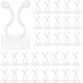 thumbnail image 1 of Clips de soporte para plantas trepadoras, 50 Uds., soporte de gancho autoadhesivo para montaje en pared para plantas trepadoras, decoración del hogar (blanco), 1 of 5