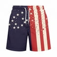 thumbnail image 4 of FUZHIQ Mens Shorts Casual 10 Inch Inseam Elastic Waist Workout Shorts Comfortable Summer Beach Shorts Sports with Pockets,XXXXXXL, 4 of 4