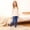 X-252Navy, variant on YMNXA Big Kids Girls Leggings Elastic Waist Solid Color Soft Stretch Plush Lined Thickened Thermal Tights For Casual Daily Wear Brick Red 3-4 Years