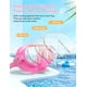 thumbnail image 3 of Gafas de natación para niños y adultos Gafas de natación con máscara nasal Máscara de snorkel Buceo, lente antivaho 180 máscara panorámica de buceo para niños pequeños y niñas, 3 of 5