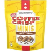 COFFEE CRISP NESTLE Minis, 180g/6.3 oz. Bag {Imported from Canada}
