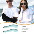 thumbnail image 2 of Toystoory Brazo Sol Protección Ocultar Guardia transpirable Ropa deportiva Deportes al aire libre Mangas de fitness para correr Pesca Ciclismo Ciclismo cielo azul Toystoory OD021038-06, 2 of 6