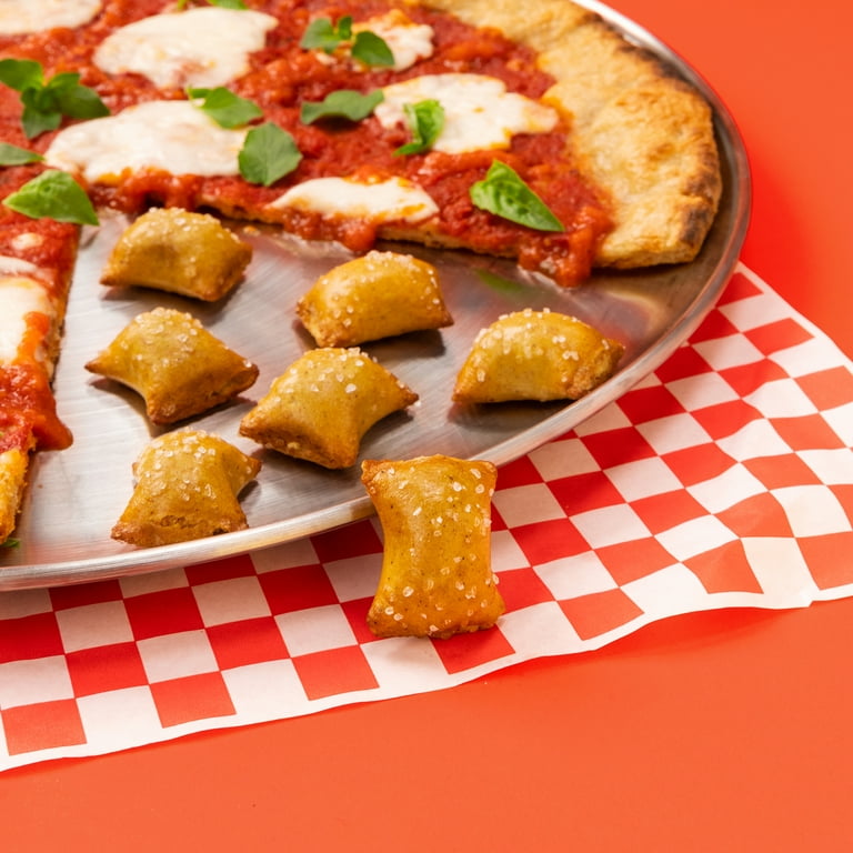 3 pack) Quinn Pizzeria Cheezy Filled Pretzel Nuggets, Plant Based