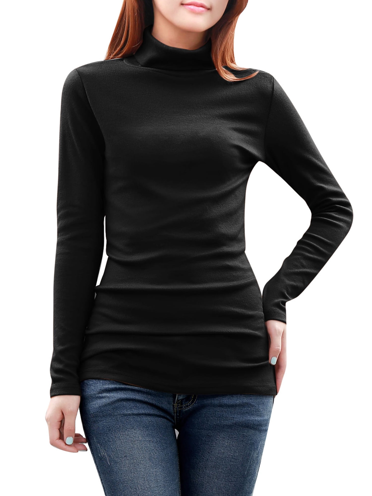 walmart black turtleneck