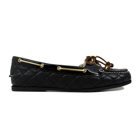 Audrey Leather - Sperry Women's Audrey Black Quilted 9837378