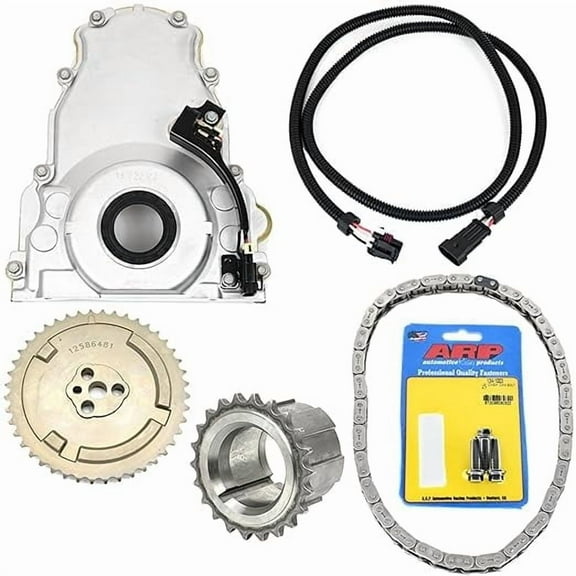 Michigan Motorsports LS1 LQ4 LQ9 to LS2 Front Timing Cover Cam Sensor Conversion Kit 3-Bolt 58X Crank 4.8 5.3 5.7 6.0 LS1 LS2 LS3 LS6 L99 LS4 LS9 LSA LQ4
