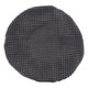 thumbnail image 1 of Funda de silla redonda, funda de taburete de bar, funda de silla, funda de silla, funda elástica, Gris profundo, 1 of 7