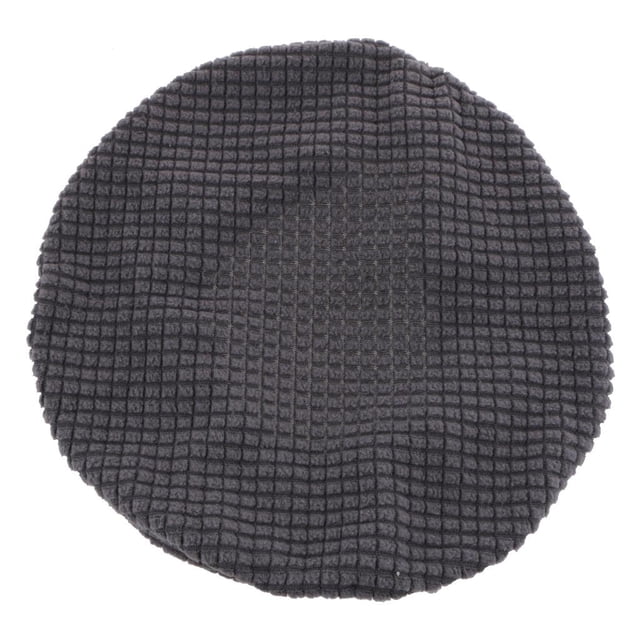 Thicken Bar Stool Cushion Stool For 12-15 Inch Dia Round - Breathable, Anti-slip, Comfortable, Deep Grey