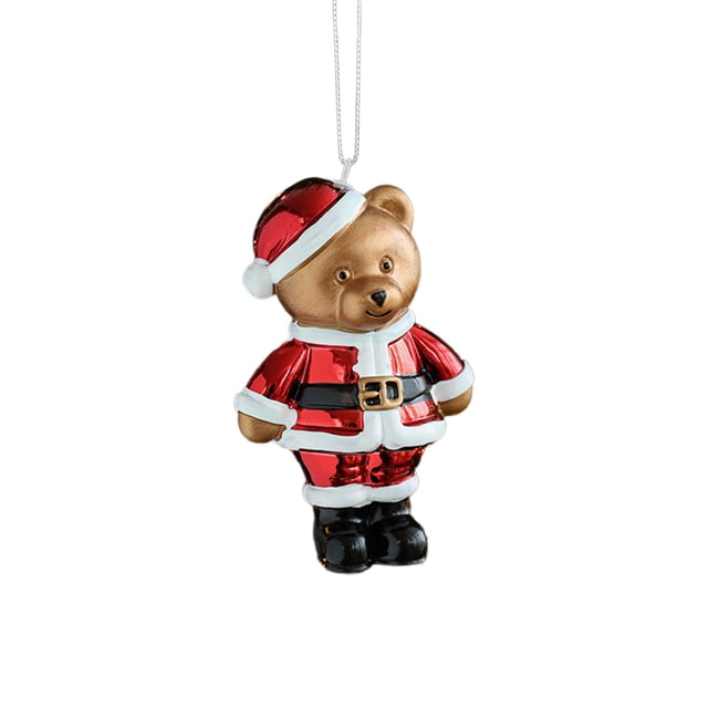 Colgante de árbol de Navidad de plástico para decoración de ambiente festivo, colgante para ventana de árbol de Navidad.
