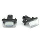 thumbnail image 1 of Scienceny 1 par de luces LED para matrícula de 12V, reemplazo de coche para Citroen C3-C5 206/207/307/308/406/407 Type3 Scienceny  CZ8212-00B, 1 of 6