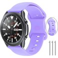 thumbnail image 1 of Correa de reloj de 22 mm compatible con Samsung Galaxy Watch 3 de 45 mm, correas de reloj Galaxy de 46 mm, correa de silicona de liberación rápida de 22 mm para Samsung Gear S3 Frontier, 1 of 3