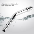 thumbnail image 2 of Xirurus Curved Aluminum Anal Douche with 2 Eco‑Friendly Shower Heads – 7‑Hole Design, Smooth Finish, 9.45" Length, 2 of 7